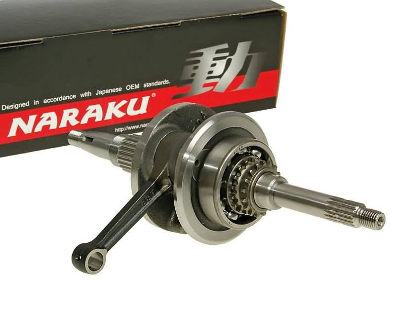 crankshaft Naraku for Yamaha, MBK 50cc 4-stroke