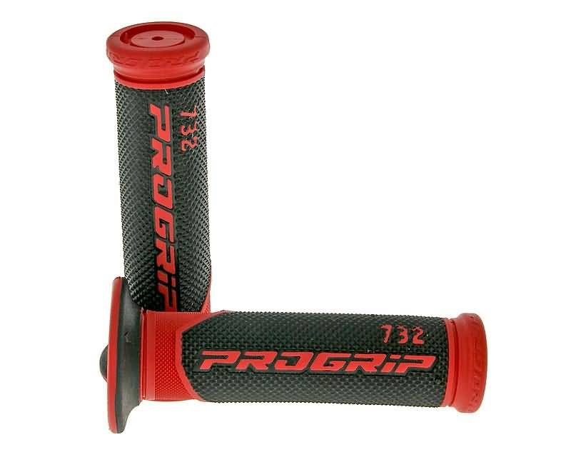 handlebar grip set ProGrip 732 Road black, red