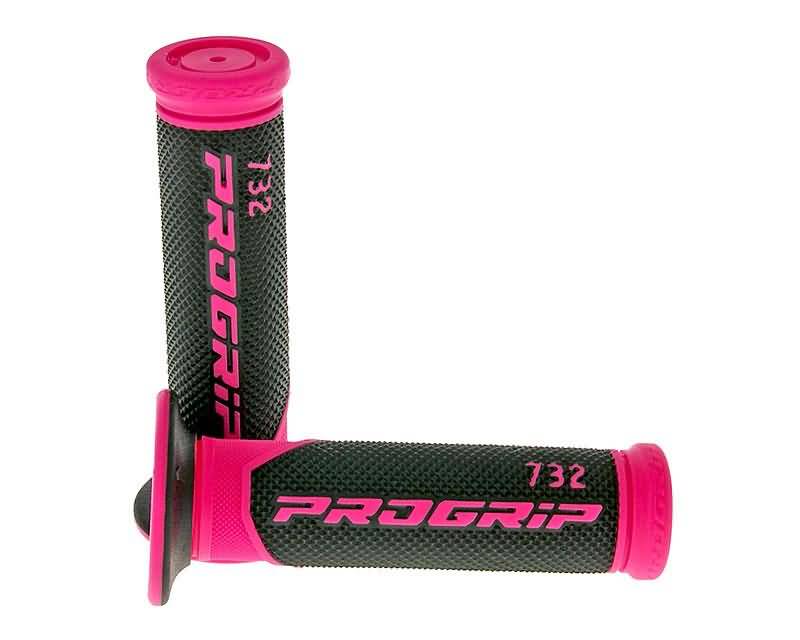 handlebar grip set ProGrip 732 Road black, pink