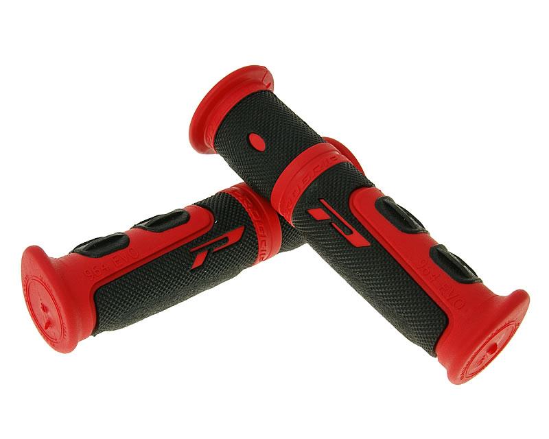 handlebar grip set ProGrip 964 ATV black, red