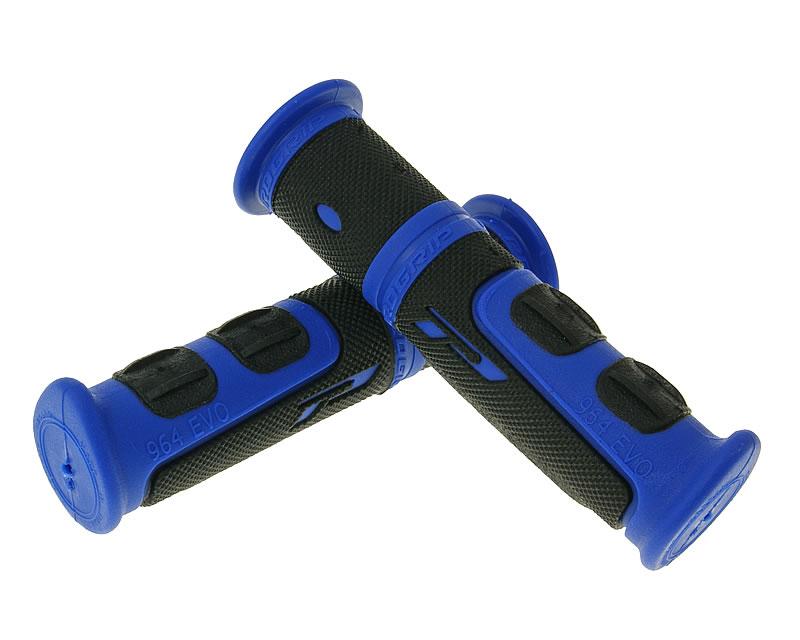 handlebar grip set ProGrip 964 ATV black, blue