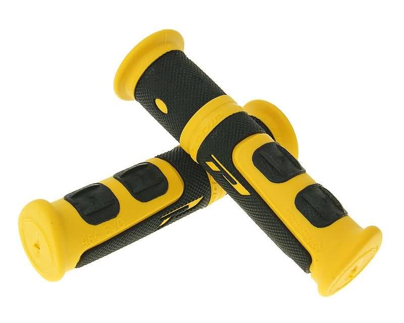handlebar grip set ProGrip 964 ATV black, yellow