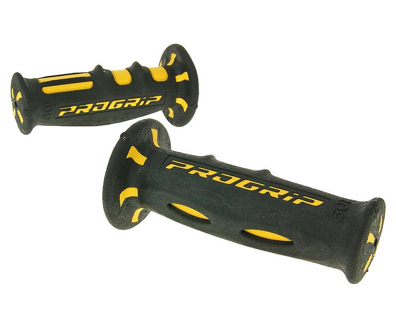 handlebar grip set ProGrip 601 Scooter black, yellow