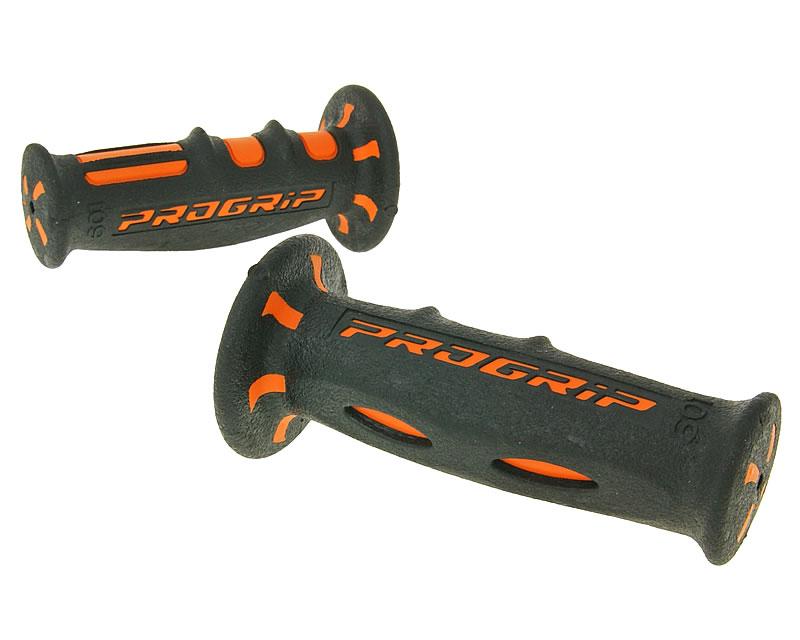 handlebar grip set ProGrip 601 Scooter black, orange