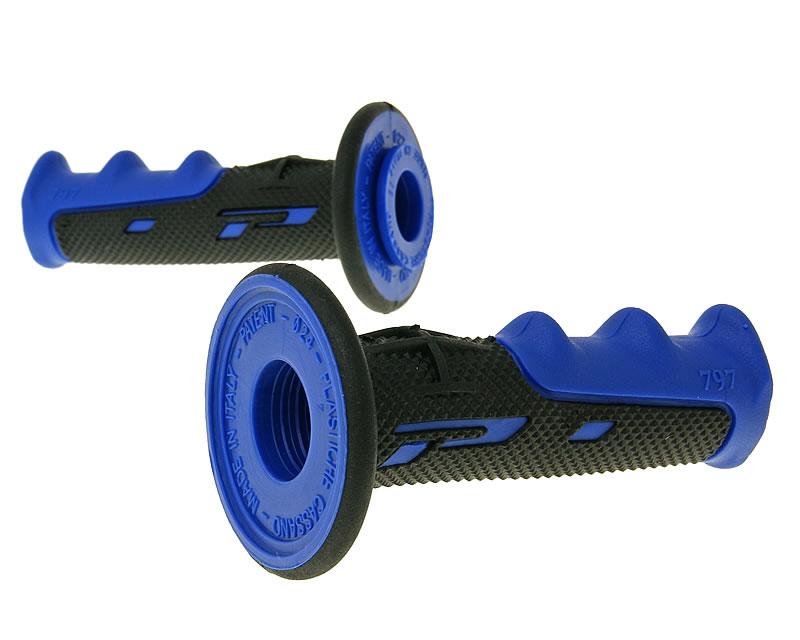 handlebar grip set ProGrip 797 MX black, blue