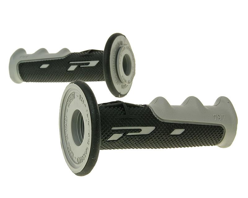 handlebar grip set ProGrip 797 MX black, gray