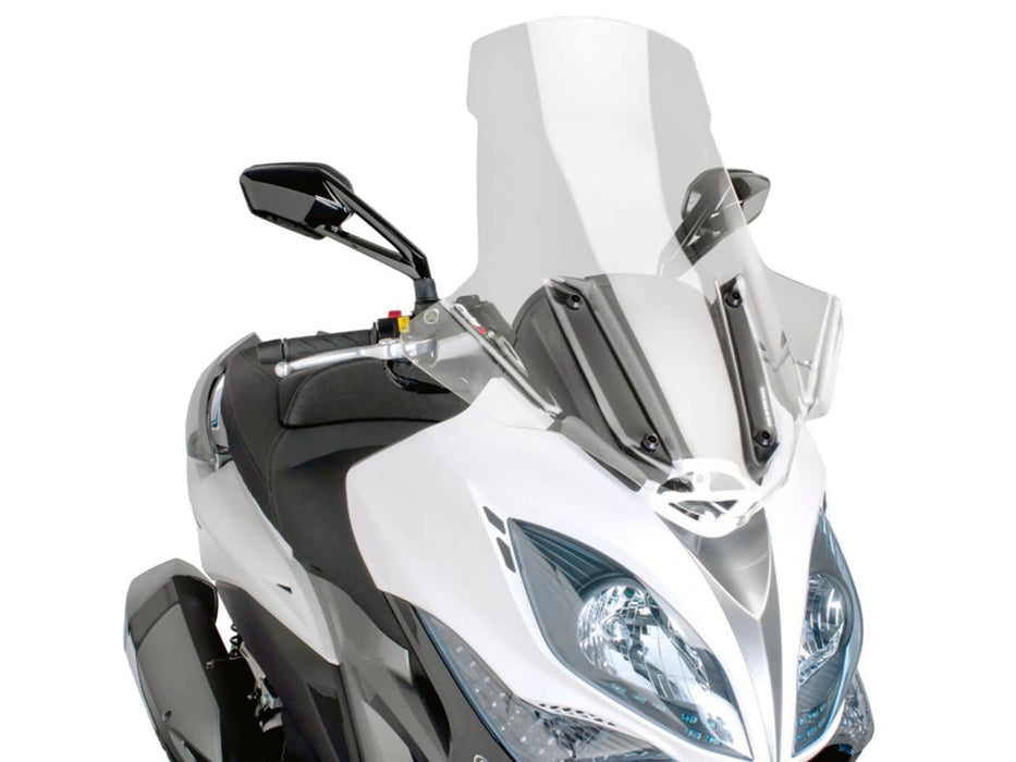 windshield Puig V-Tech Touring transparent / clear for Kymco Xciting 400i