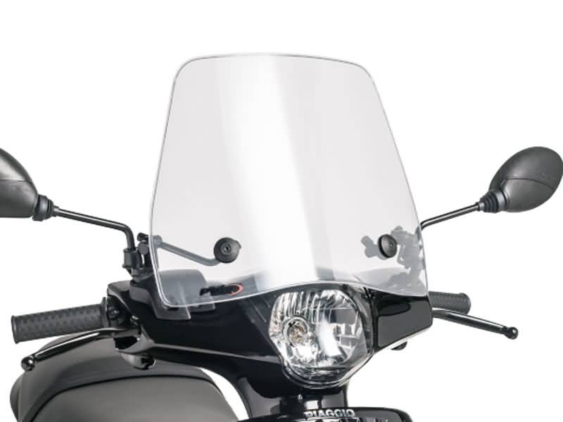 windshield Puig Trafic transparent / clear for Piaggio ZIP 50 (97-14)