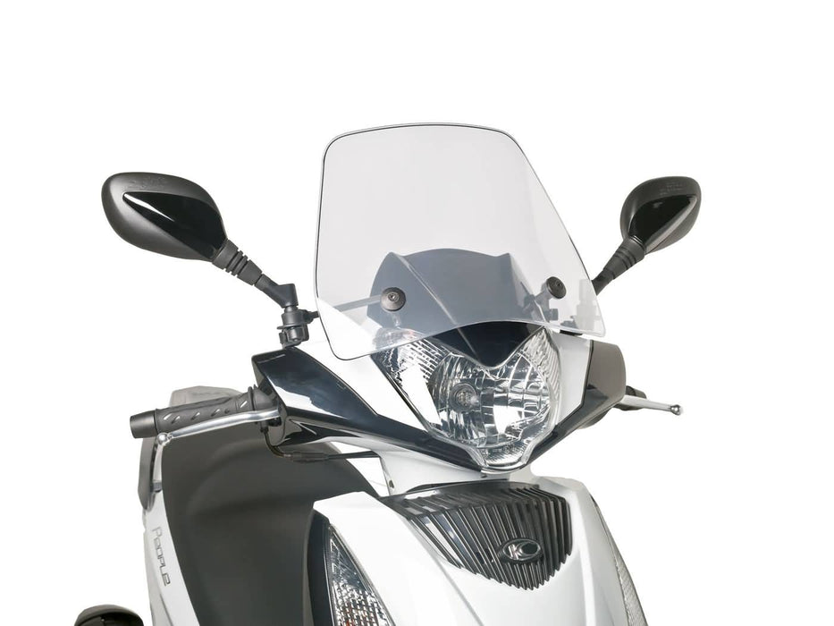 windshield Puig Trafic transparent / clear for Kymco People GT 125i, 200i, 300i (10-14)