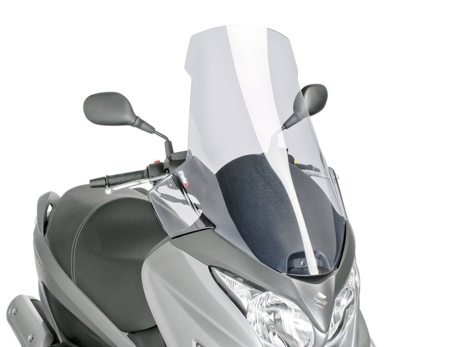 windshield Puig V-Tech Touring transparent / clear for Burgman 125, 200 14-