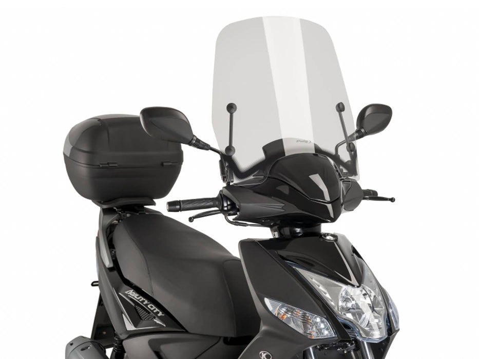 windshield Puig T.S. transparent / clear for Kymco Agility City 50, 125