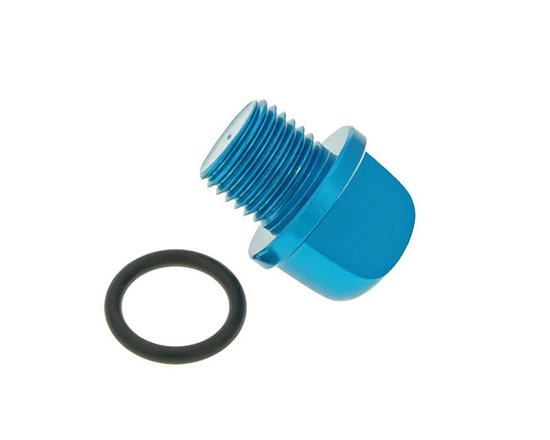 oil filler screw / oil screw plug New Style blue for Minarelli