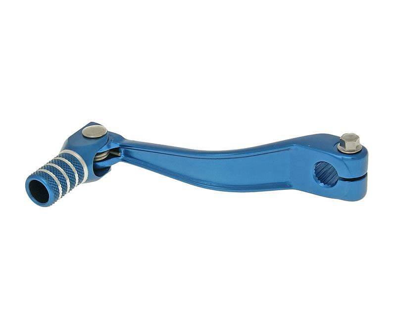 gear shift lever aluminum blue for Derbi EBE, EBS, D50B0