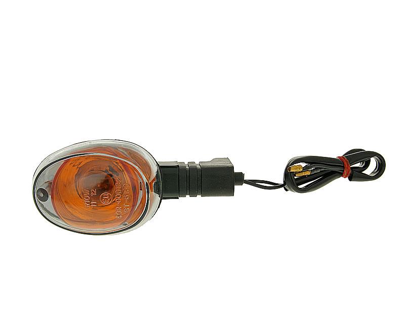indicator light assy clear front right / rear left for Booster, BWs, Gilera H@k, GSM, Zulu
