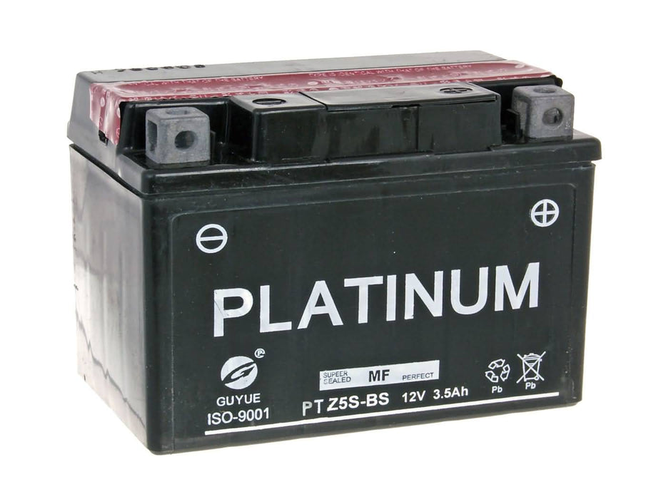 CLOSEOUT: battery V Platinum PTZ5S-BS MF maintenance free