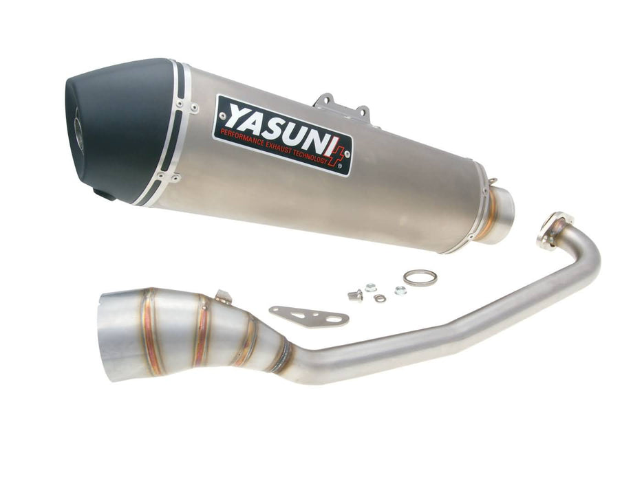 exhaust Yasuni Scooter 4 for Yamaha Tricity 125, 150, MBK Tryptic 125
