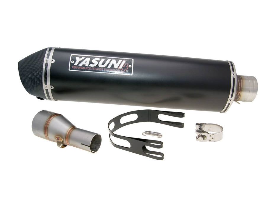 exhaust Yasuni Scooter 4 Black Edition for Piaggio MP3 500