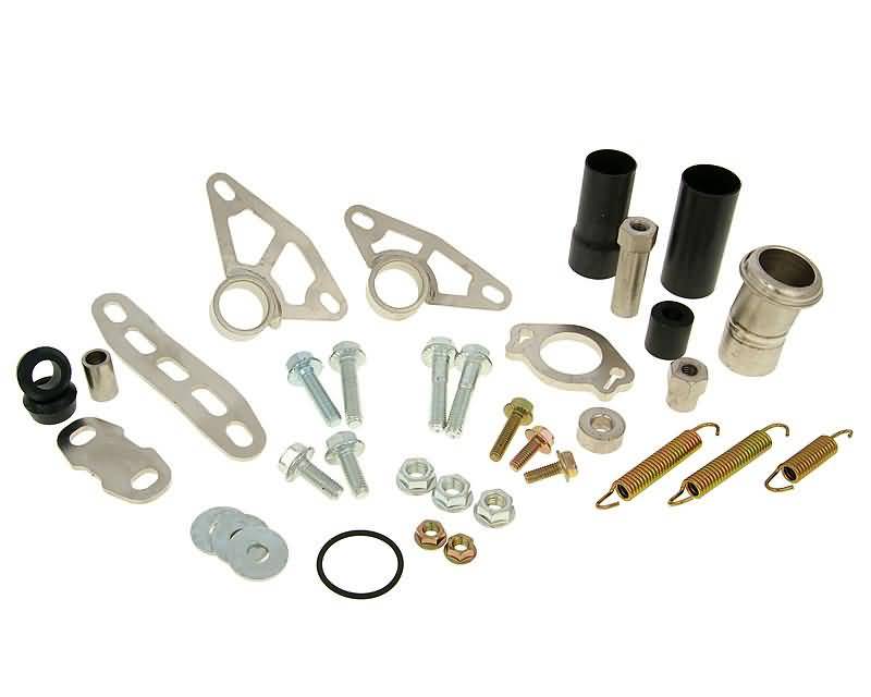 exhaust Yasuni Cross ML mounting kit complete for Off-road, Supermoto