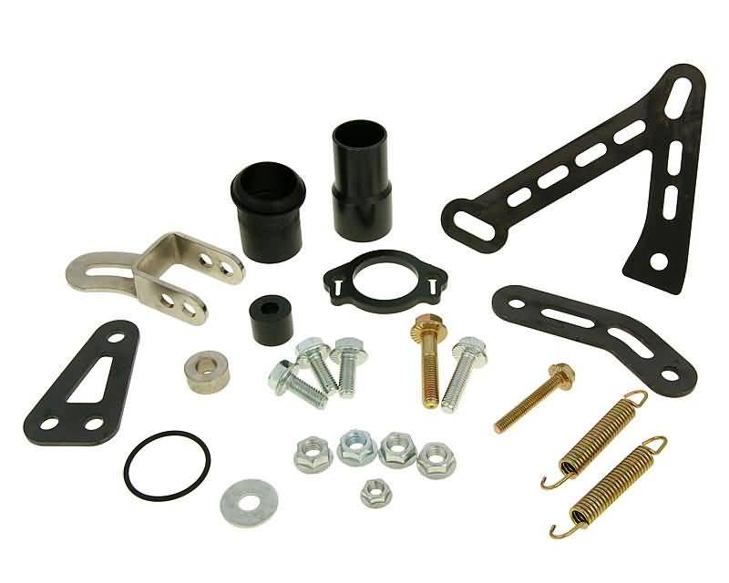 exhaust Yasuni Carrera R3 mounting kit complete for Off-road, SM