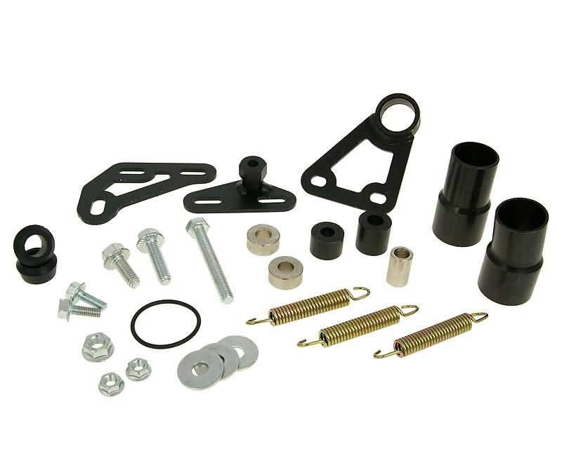 exhaust Yasuni Carrera R3 mounting kit complete for Minarelli AM Racer