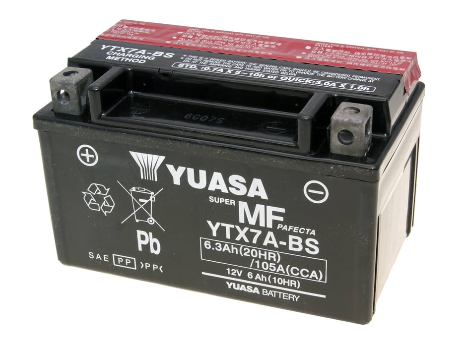 battery Yuasa YTX14-BS DRY MF maintenance free