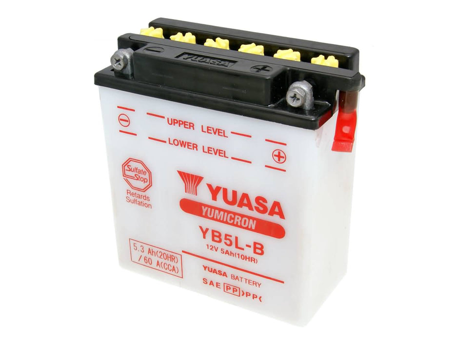 battery Yuasa YuMicron YB5L-B w/o acid pack