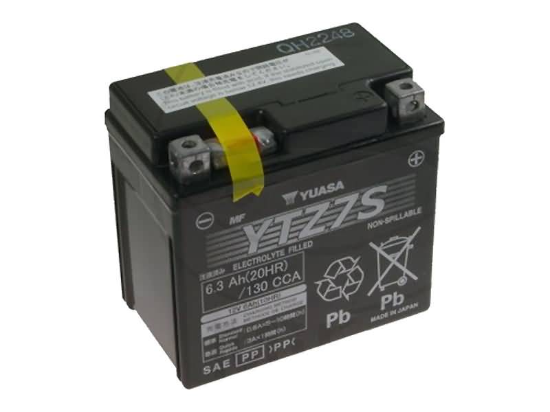 battery Yuasa Gel YTZ7S WET MF maintenance free